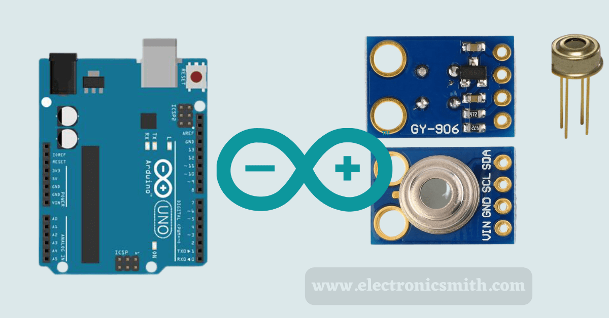 Working and Arduino interface of MLX90614 IR sensor