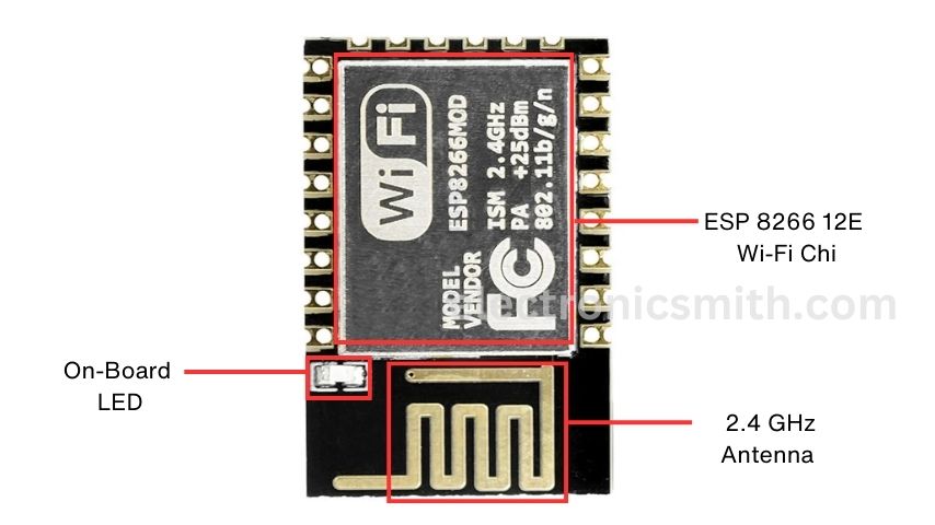 ESP 12E and NodMCU Pinout - Electronic Smith