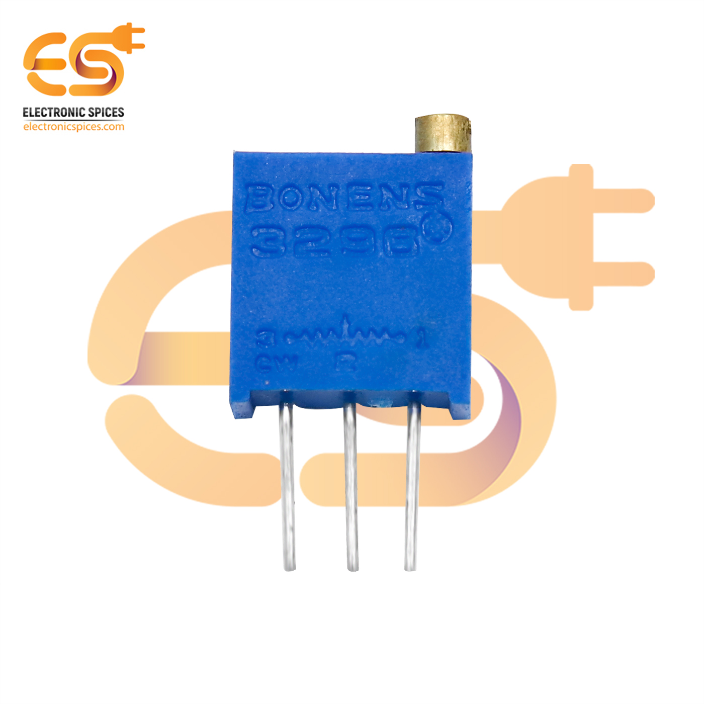 Buy 10K ohm multi turn trimpot variable resistor 3296W1103LF
