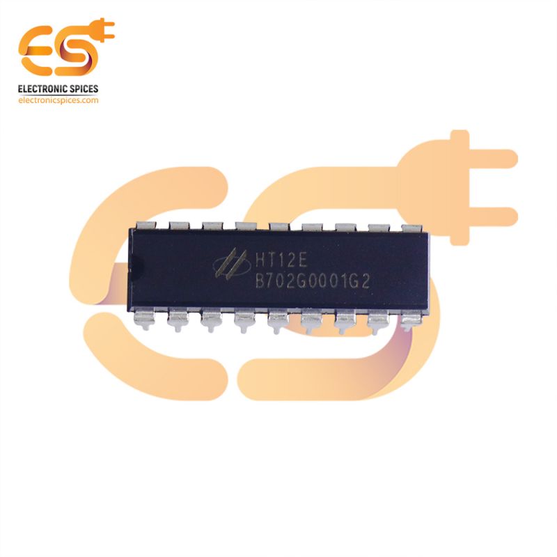 Buy HT12E Encoder DIP 18 pin IC for remote control system pack of 2pcs