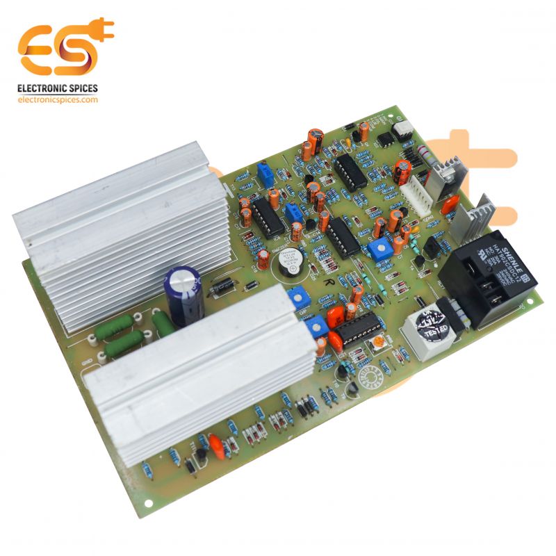 Buy 12V 121 650VA Power Home Inverter UPS KIT With Connector (21.5x 14 cm)