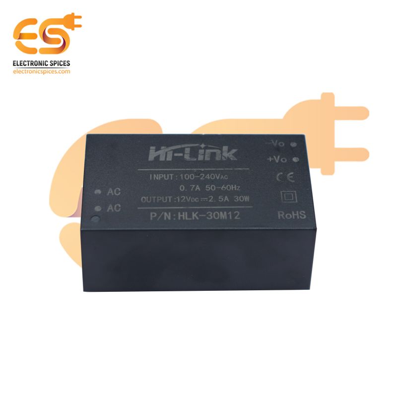 Buy DC 12V2.5A 30 Watt Power Supply Module Electronicspices