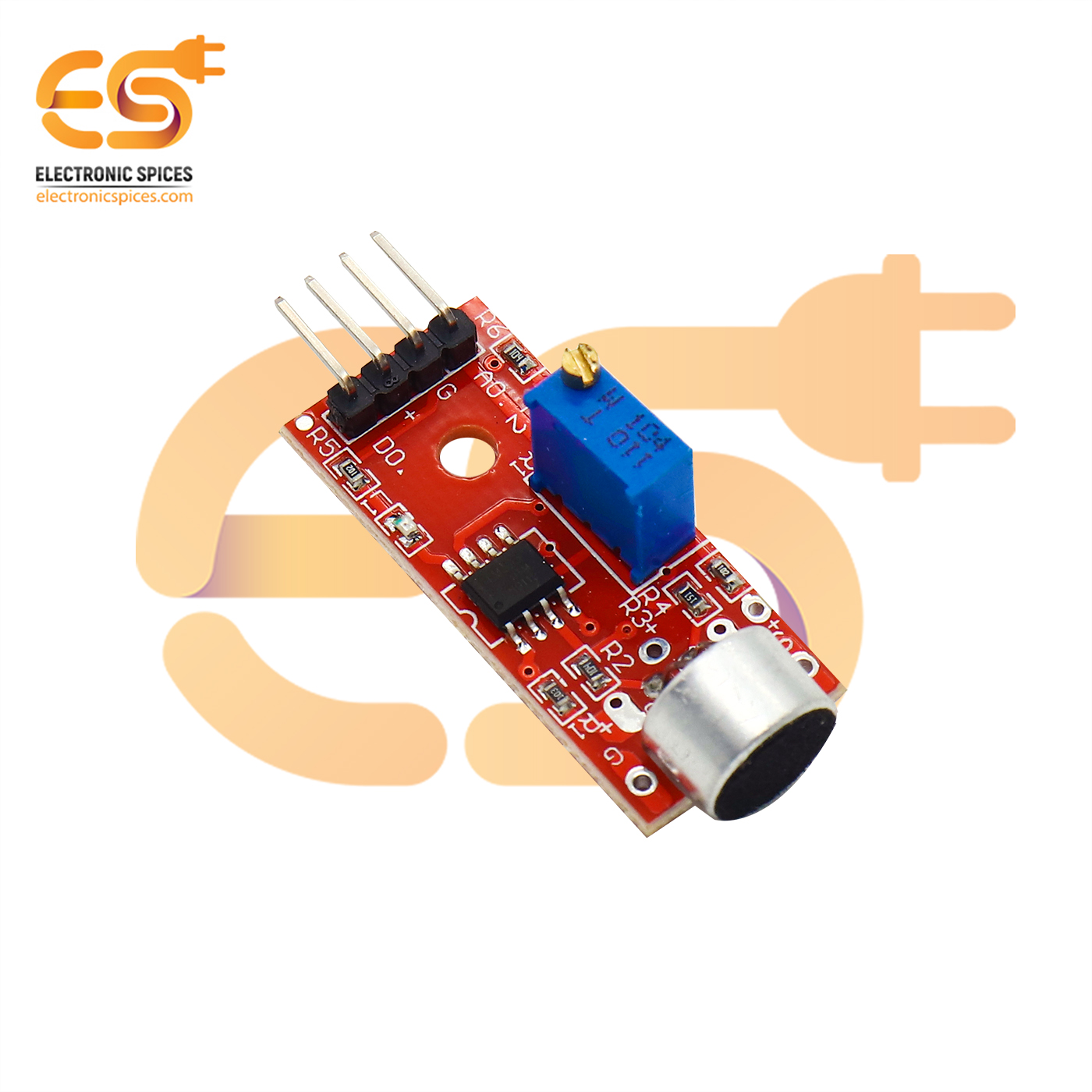 Buy Microphone Sound Sensor, Voice Sensor High Sensitivity Sound Detection