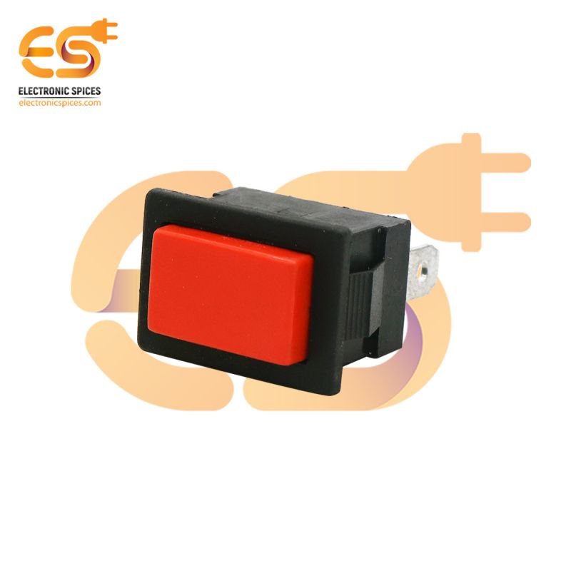 Buy SPST momentary rectangle shape Push button switch pack of 5