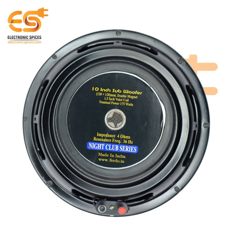 Buy 175W Heavy Duty power Audio Double Subwoofer