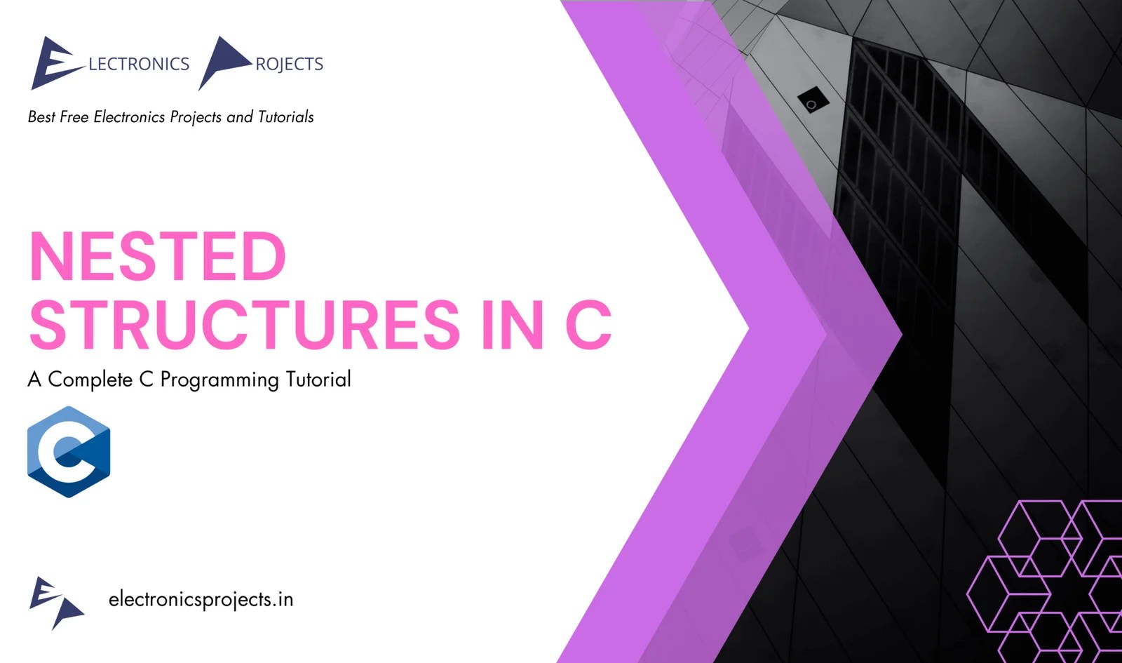 Nested Structure in C Electronics Projects