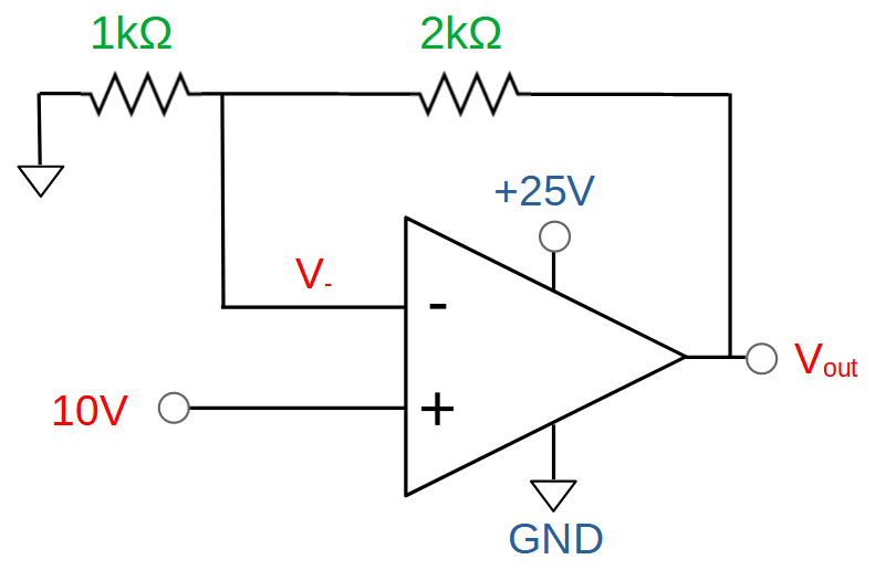 NonInverting Op Amp Electronics Reference