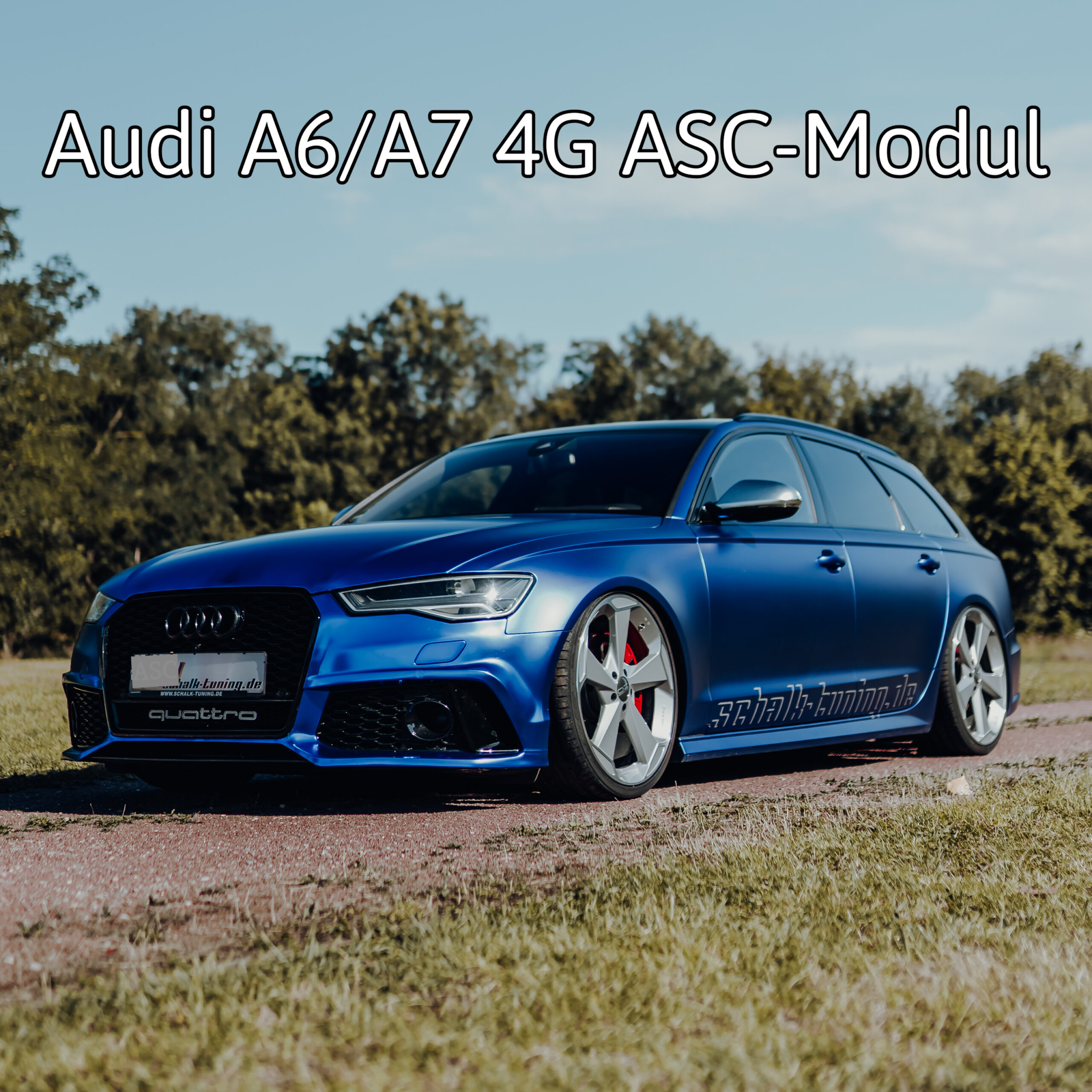 Air Suspension Control Audi A6/A7 (4G) incl. App control Electronic Works