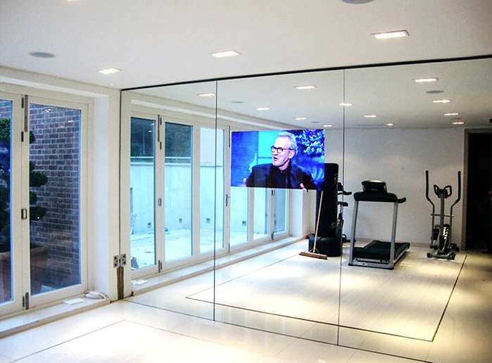 Fusion Professional Range Mirror & Glass TV