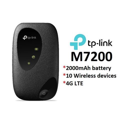 TPLink Modem routeur Mobile 4G LTE WiFi TPLINK M7200 Fiche Technique