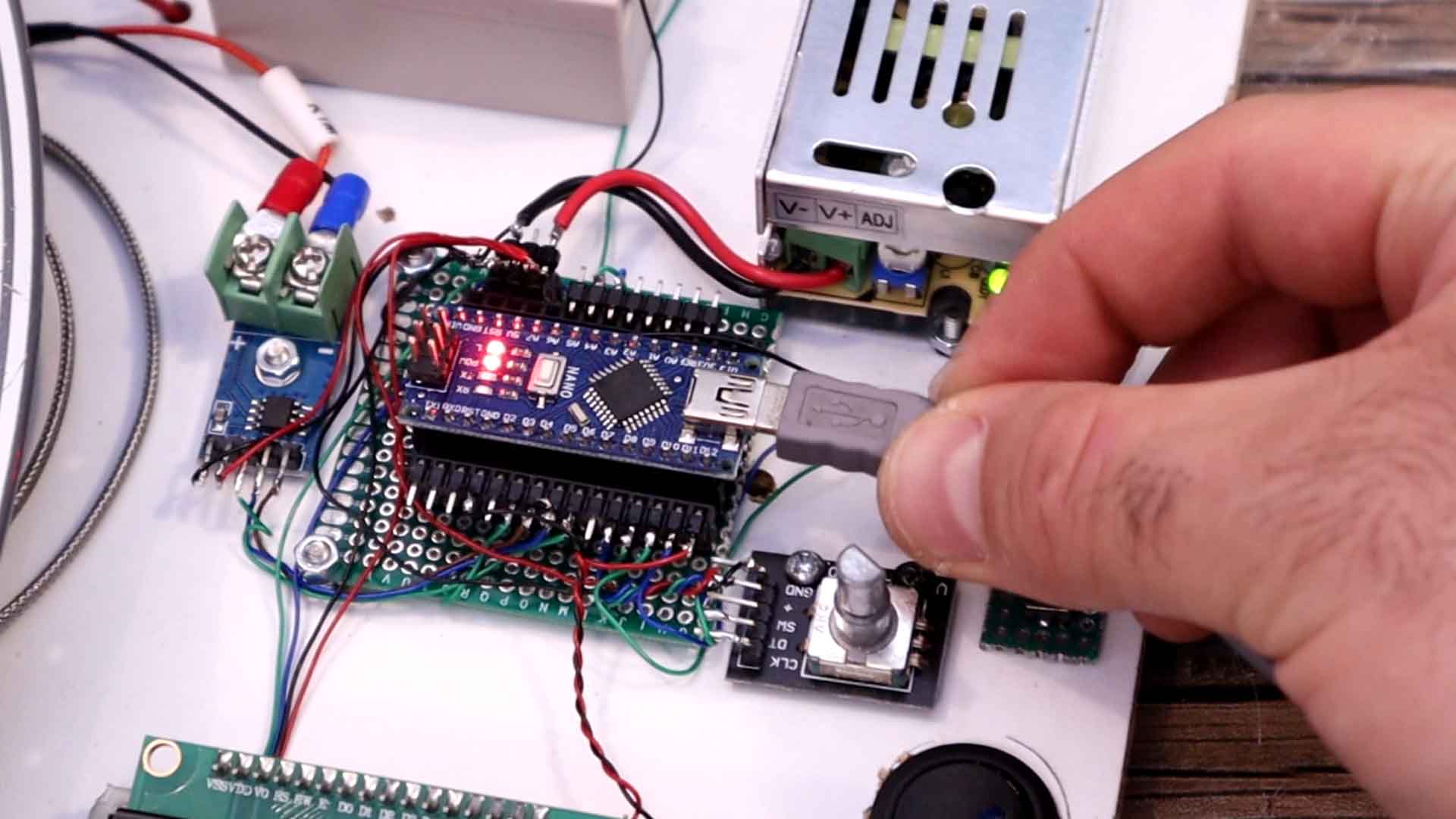 Arduino Code Homemade Reflow Hot plate soldering