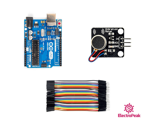 Interfacing Mobile Phone Vibration Motor Module with Arduino