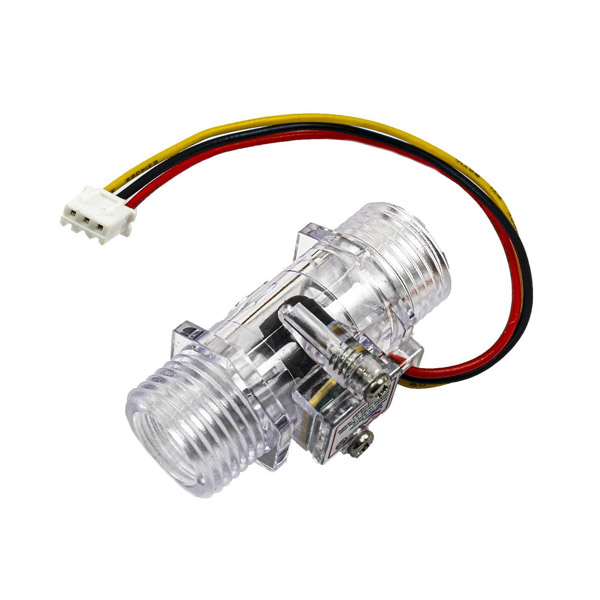 Interfacing YFS201C Transparent Flow Sensor with Arduino Electropeak