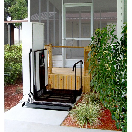 Orange Ca wheelchair elevator vertical platform vpl porchlift
