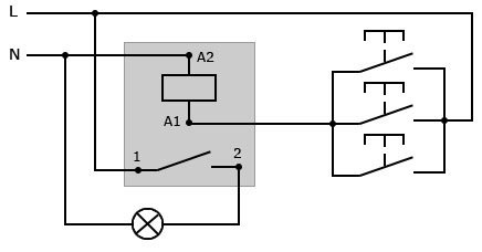 Impulse relay: wiring diagram, principle of operation, what is it