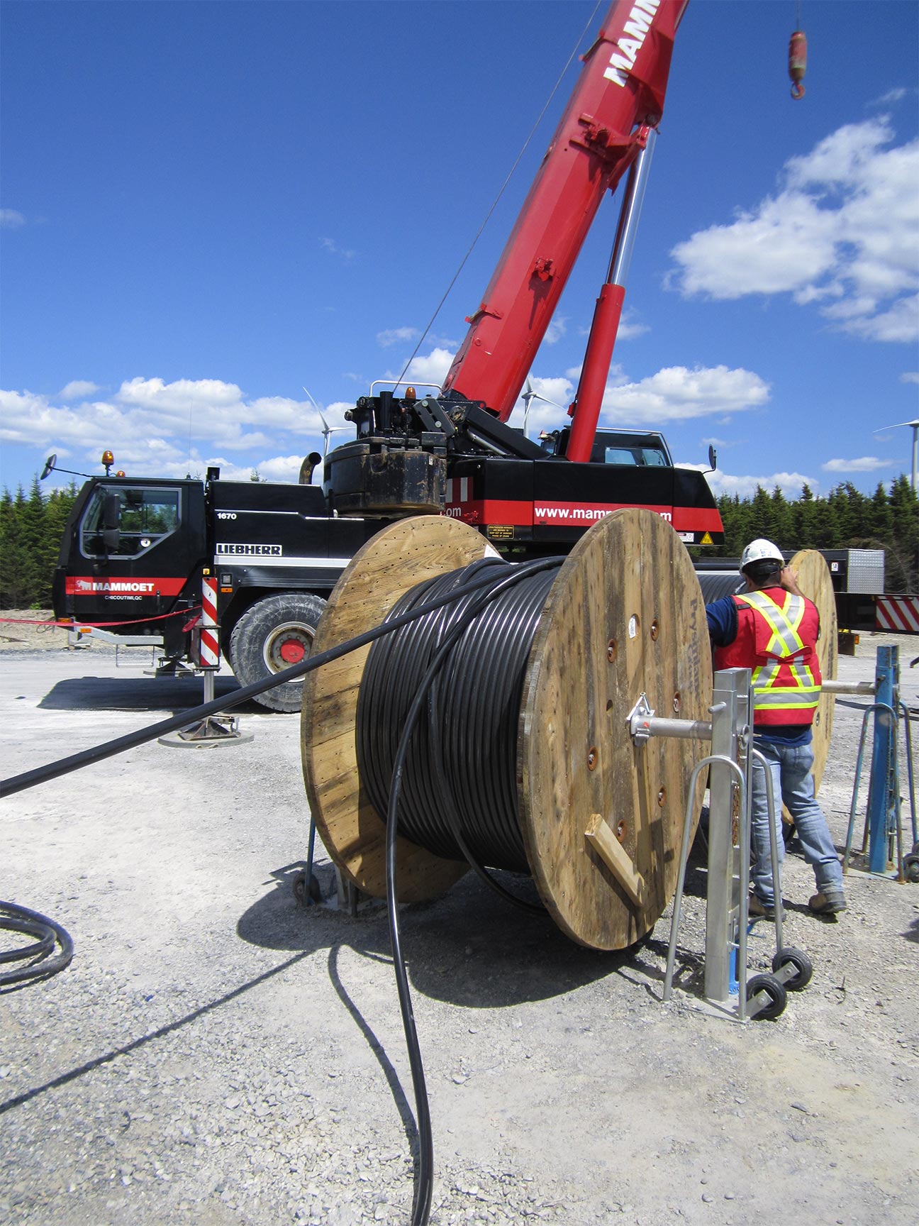 Boralex Parc Éolien de Témiscouata II 50 MW Électro Saguenay