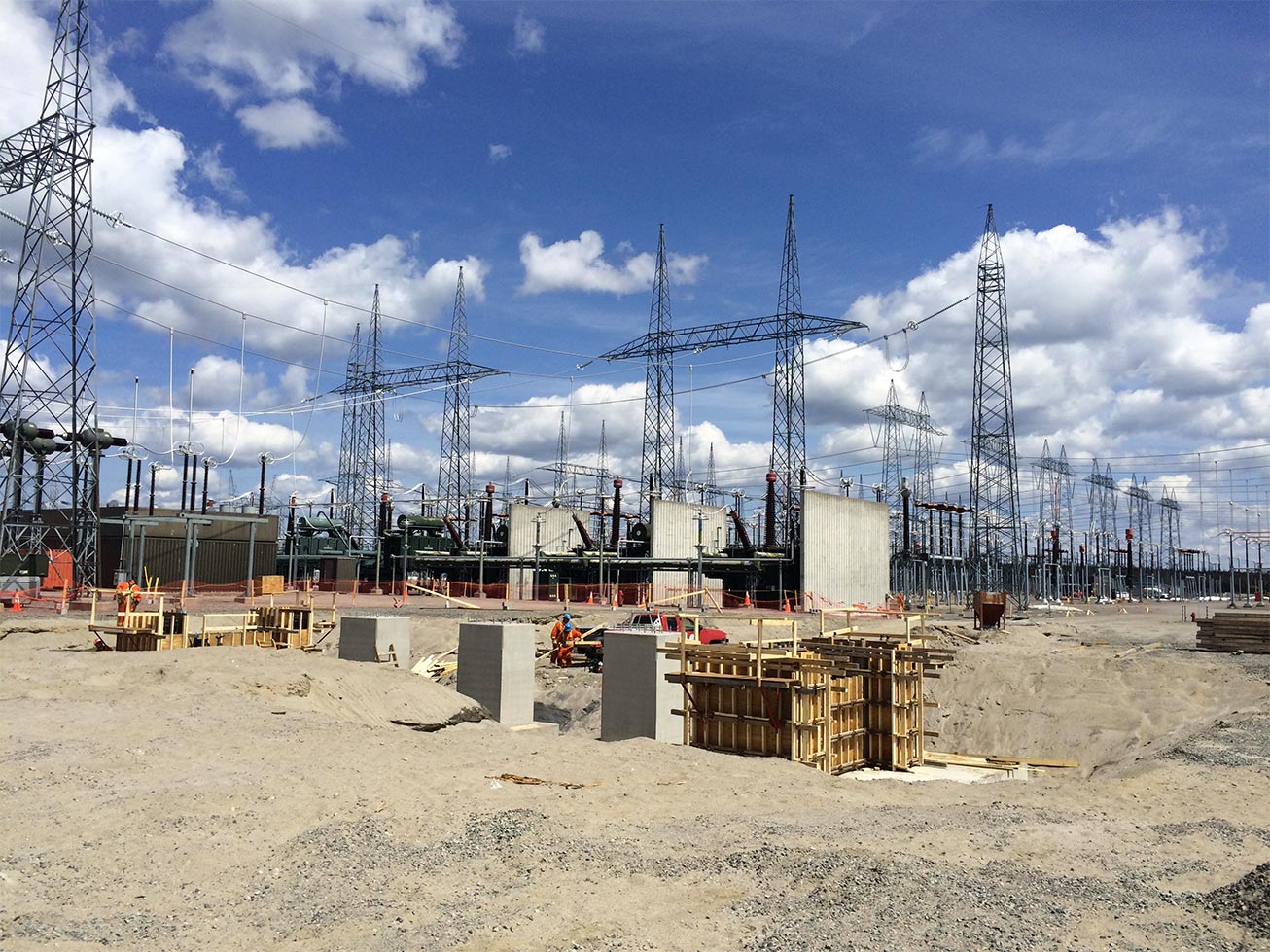 HydroQuébec Poste Montagnais Électro Saguenay Énergie et