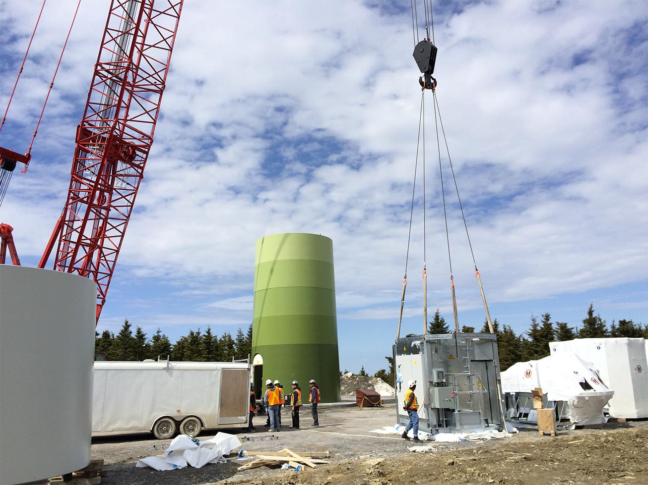 Boralex Parc Éolien de Témiscouata II 50 MW Électro Saguenay