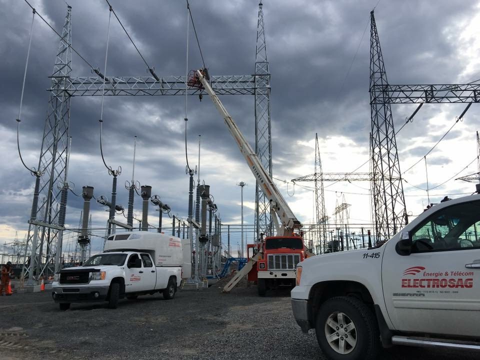 HydroQuébec Poste Montagnais Électro Saguenay Énergie et