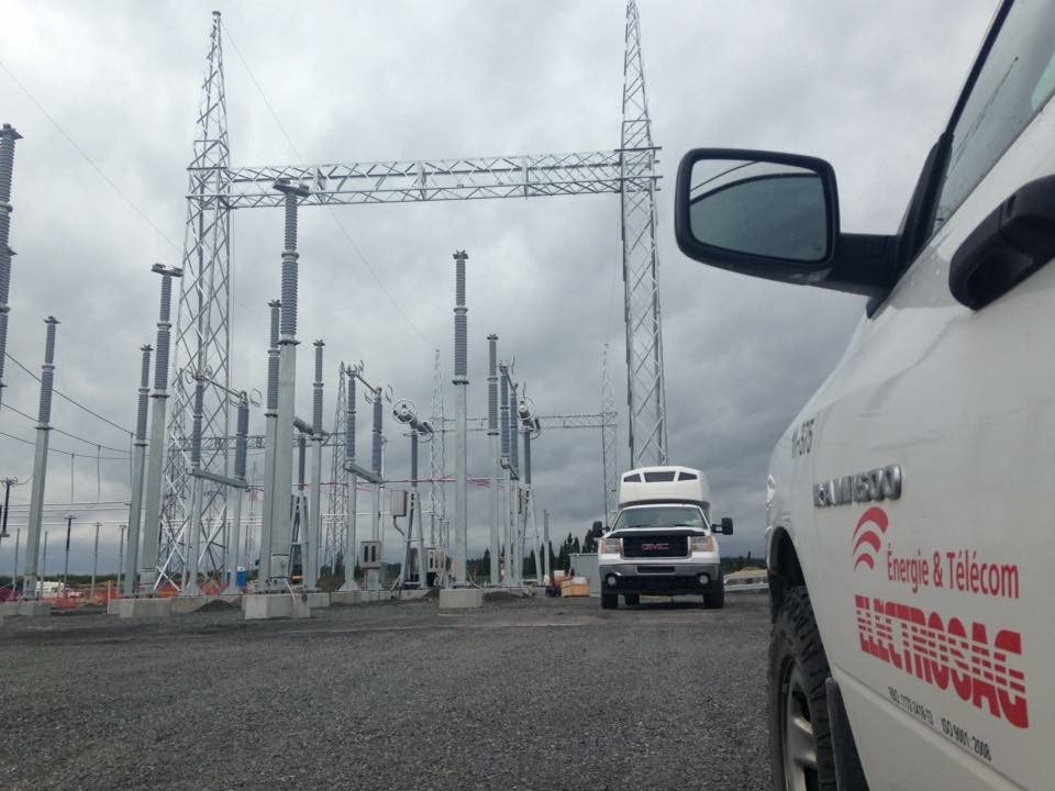 HydroQuébec Poste Montagnais Électro Saguenay Énergie et