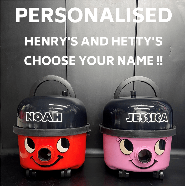 FULLY REFURBISHED PERSONALISED NUMATIC HENRY. 1200W HIGH WATTAGE