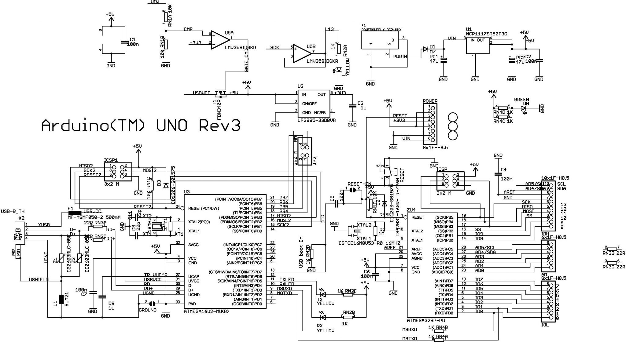 I'm Yahica: Arduino Uno Circuit Diagram