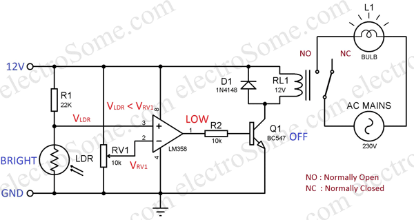 220v Day Night Switch Circuit Diagram