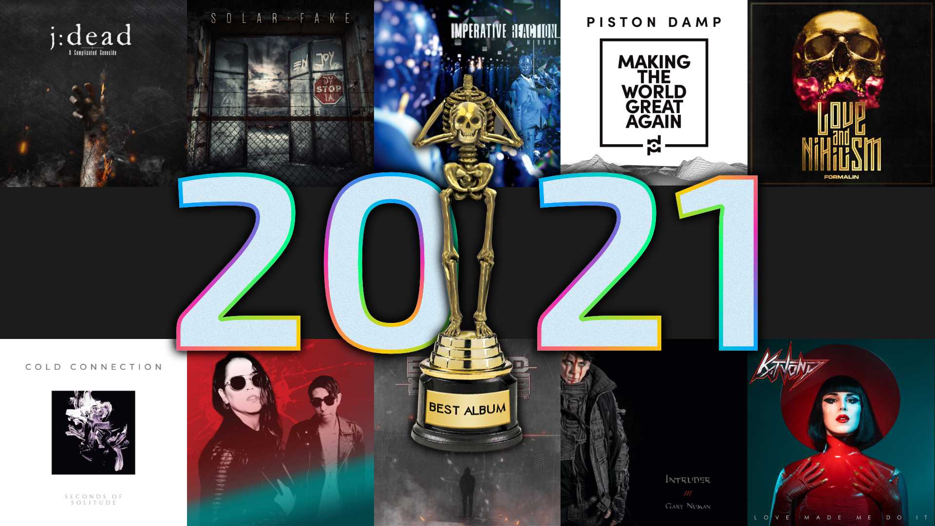 Best synth pop and genrerelated albums 2021 (Best of) • Electrozombies