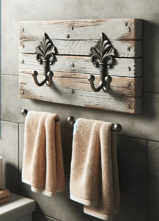 33 Bathroom Towel Hanger Ideas: Combining Functionality with Style
