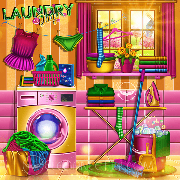 Laundry Day Elegancefly