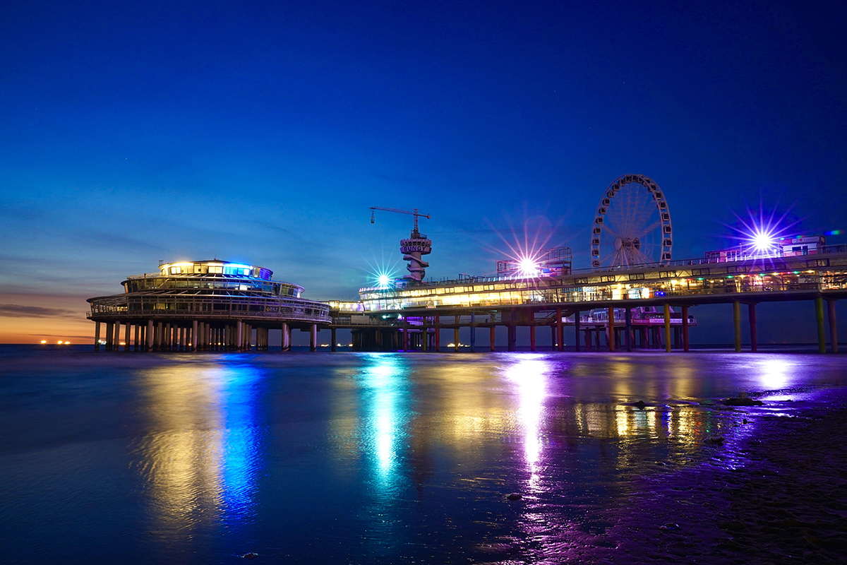 Scheveningse Pier11 Elegant aan de Wand