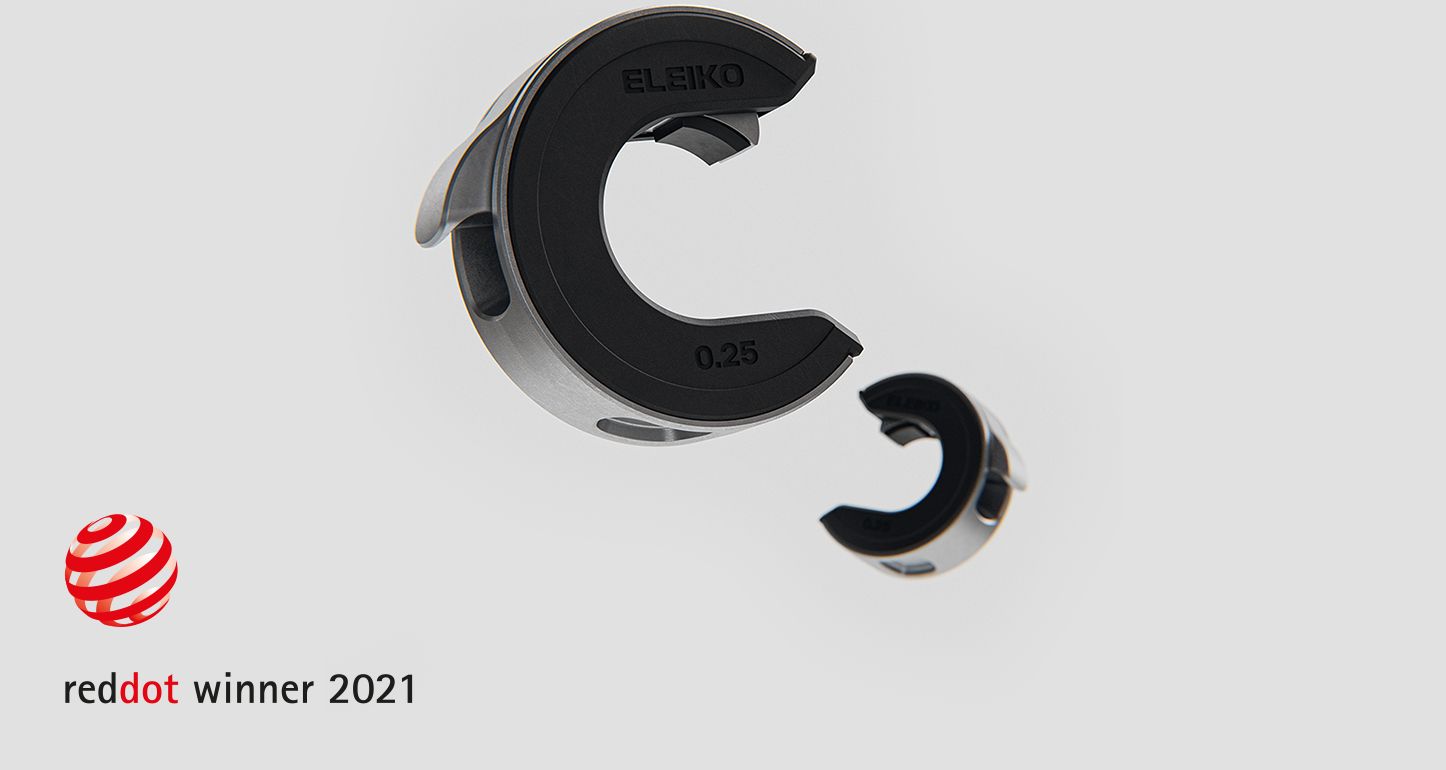 Eleiko Öppen Collars awarded Red Dot Award for Outstanding Product Design Eleiko