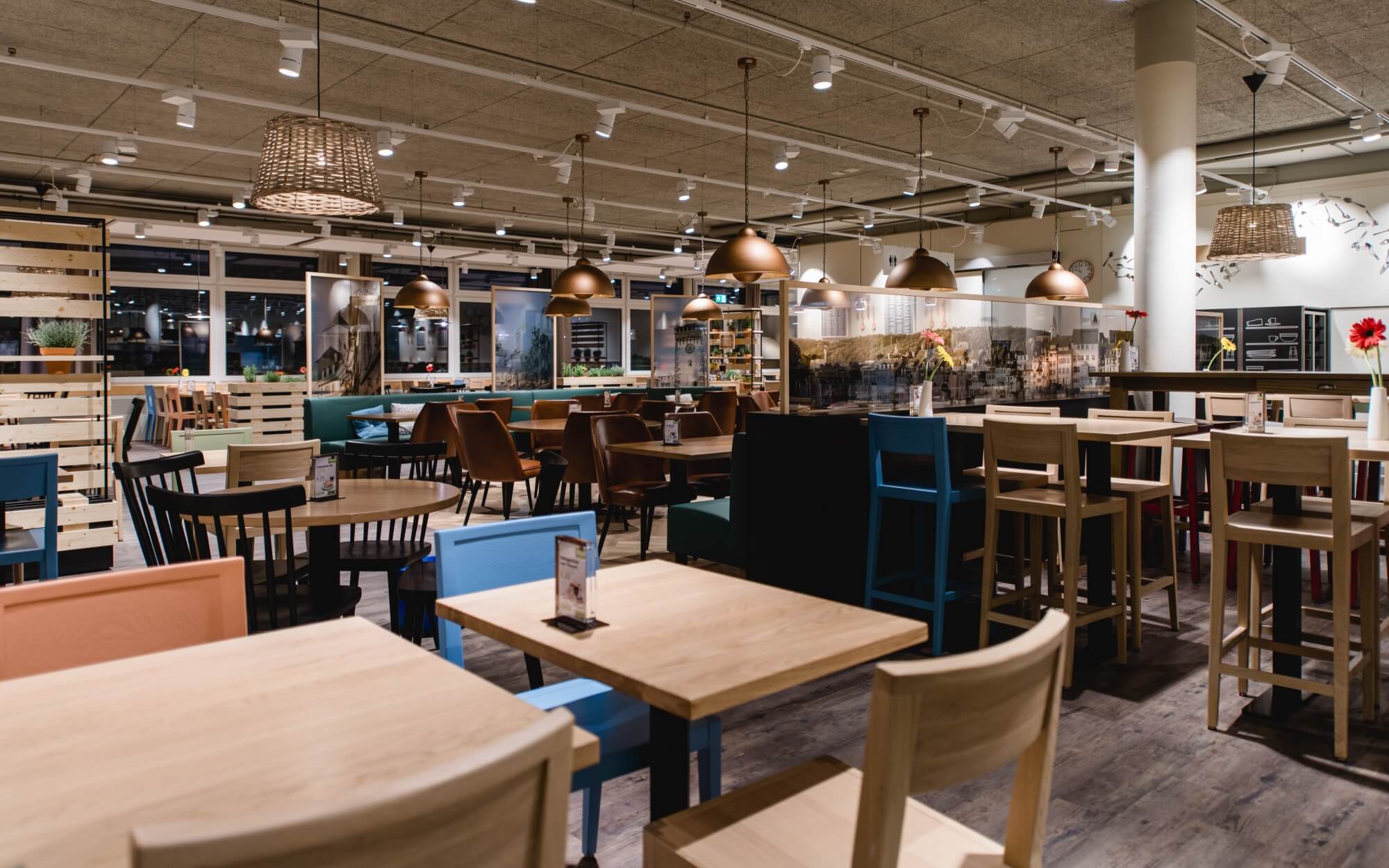 Migros Restaurant Rheinfelden elektroplan Buchs & Grossen AG