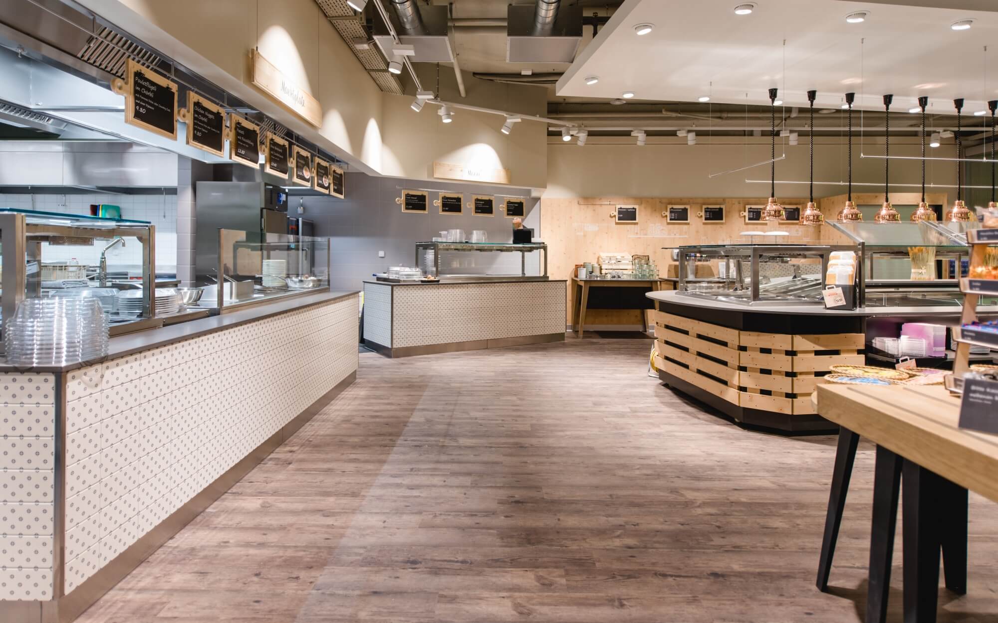 Migros Restaurant Rheinfelden elektroplan Buchs & Grossen AG