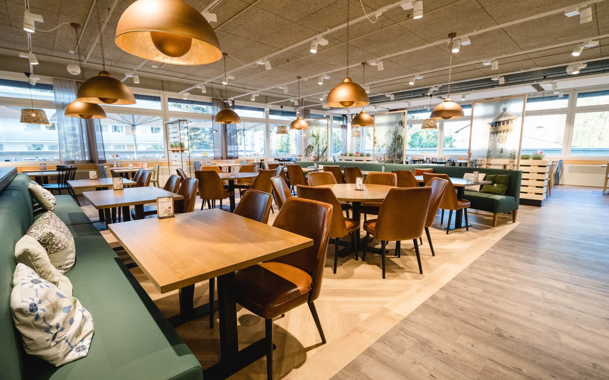 Migros Restaurant Rheinfelden elektroplan Buchs & Grossen AG