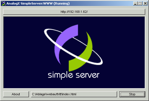 Eigener WebServer mit Simple Server oder Apache Volkers Elektronik