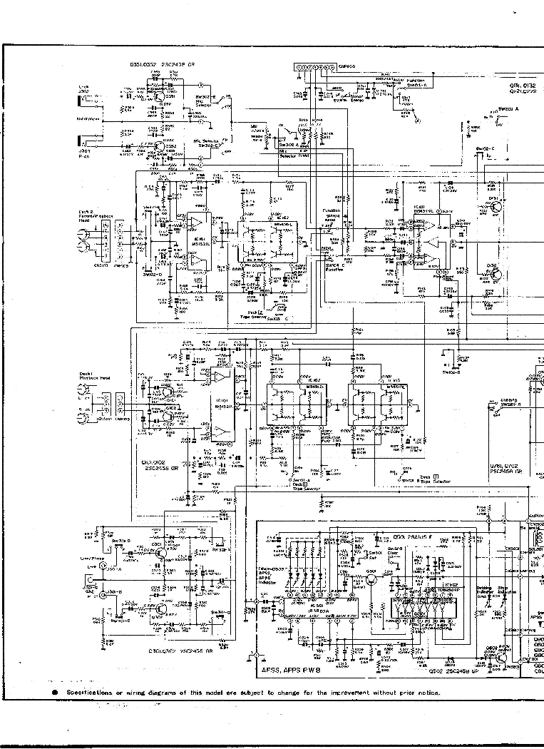 SHARP GF-700 SCH Service Manual download, schematics, eeprom, repair