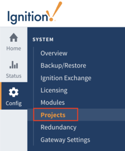 How to import an Ignition project into Ignition Edge - Element8