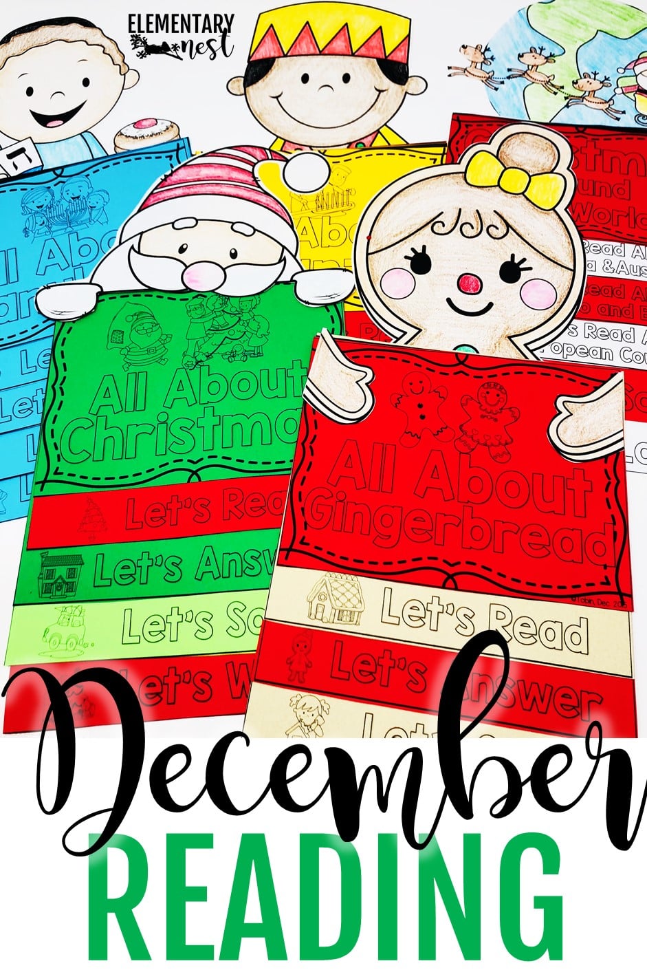 December Reading Activities Elementary Nest