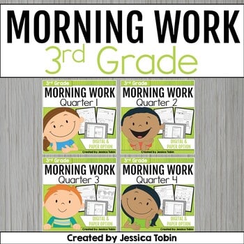 3rd Grade Morning Work Bundle