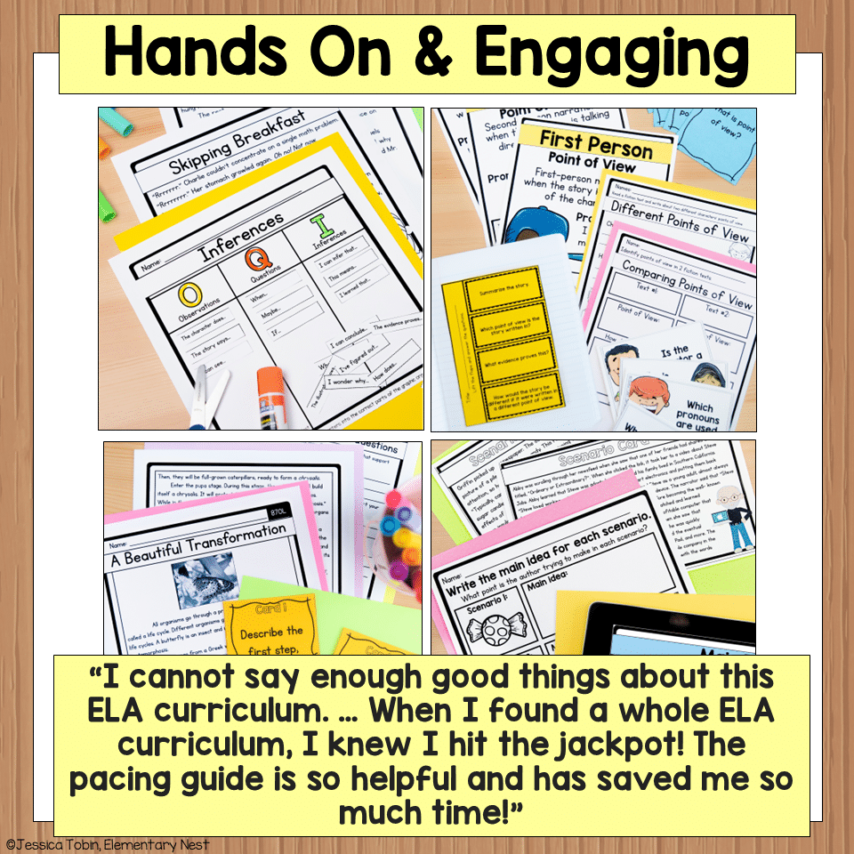 4th Grade ELA All Year Bundle