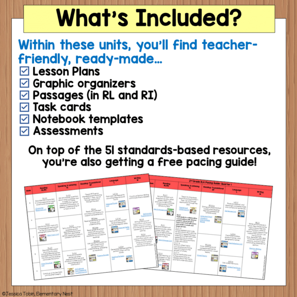 2nd Grade ELA All Year Bundle