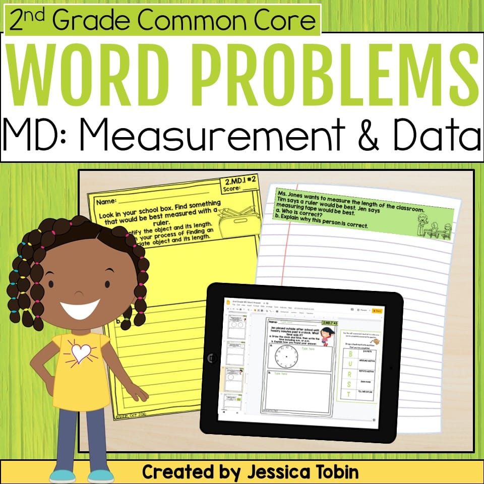 2nd Grade Word Problems - Measurement And Data