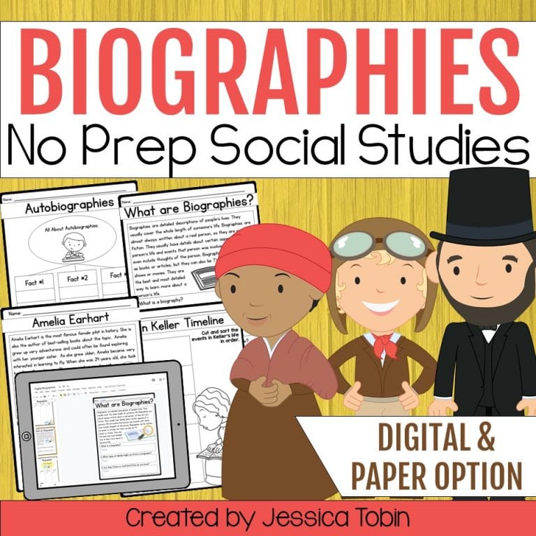 Techy Ideas for Teaching Biographies Elementary Nest