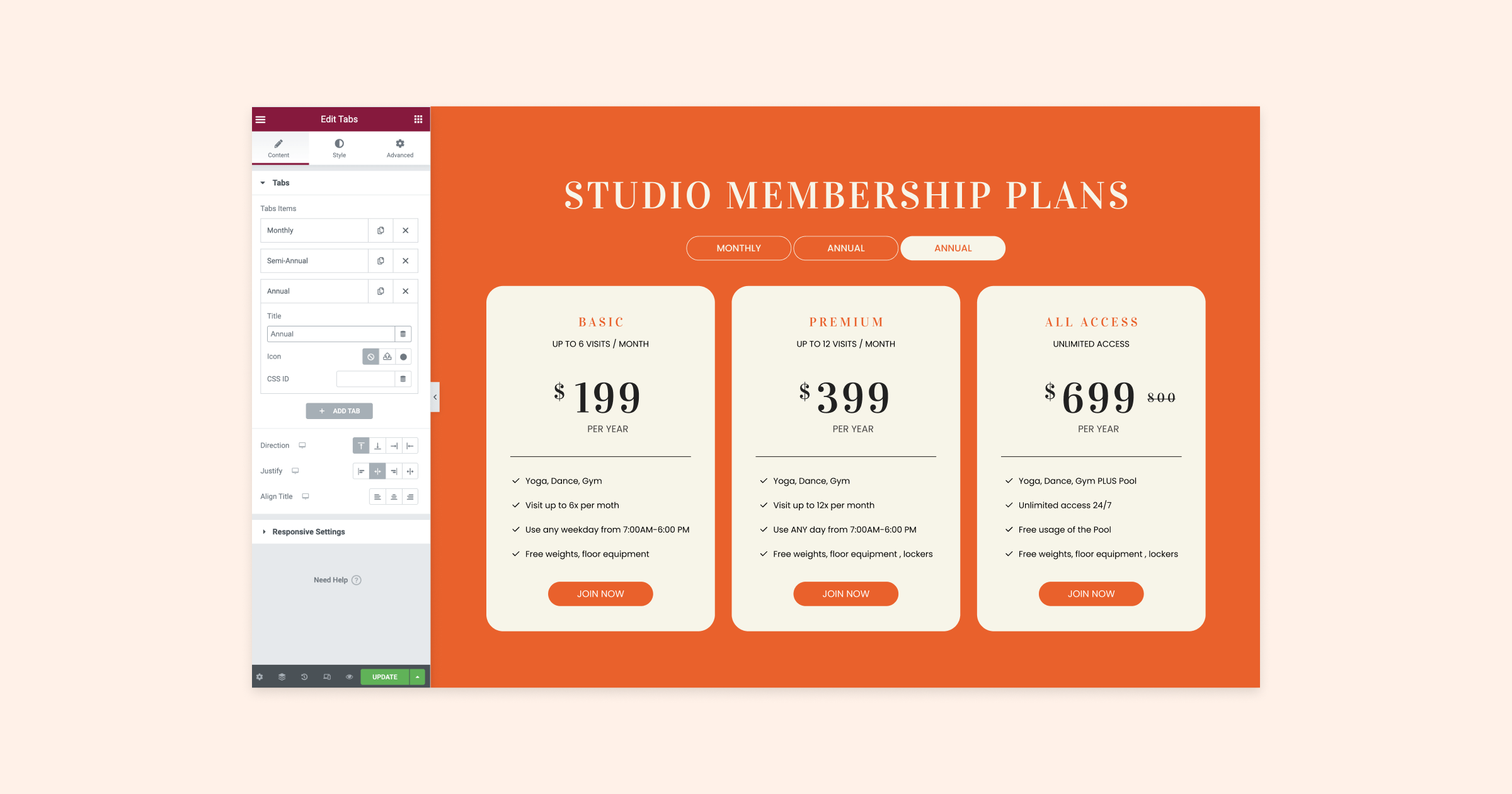 5 Inspirational Examples For Using Nested Tabs Elementor