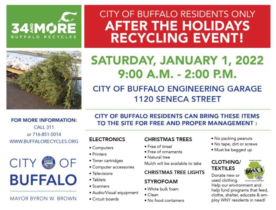 Recycle DropOff On January 1 NFTA Elements