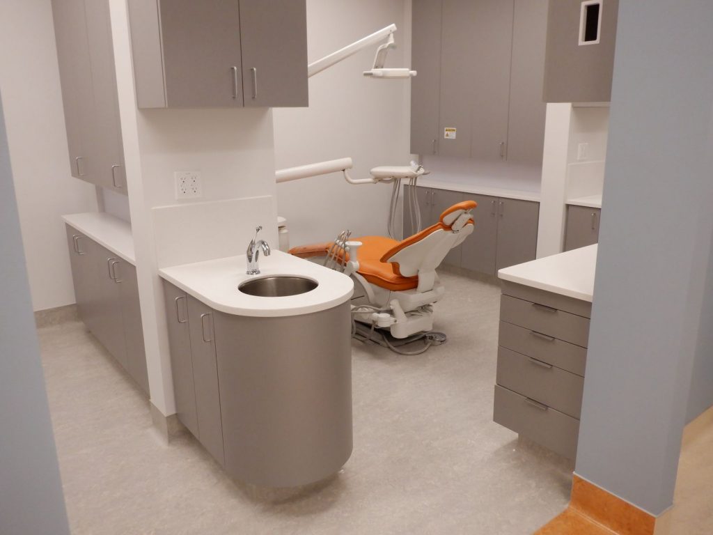 Dental office millwork Elements Manufacturing