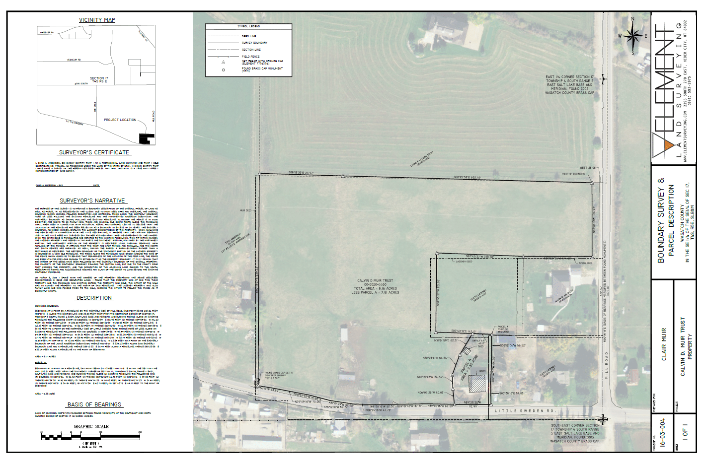 Boundary Surveys in Heber City Element Land Surveying