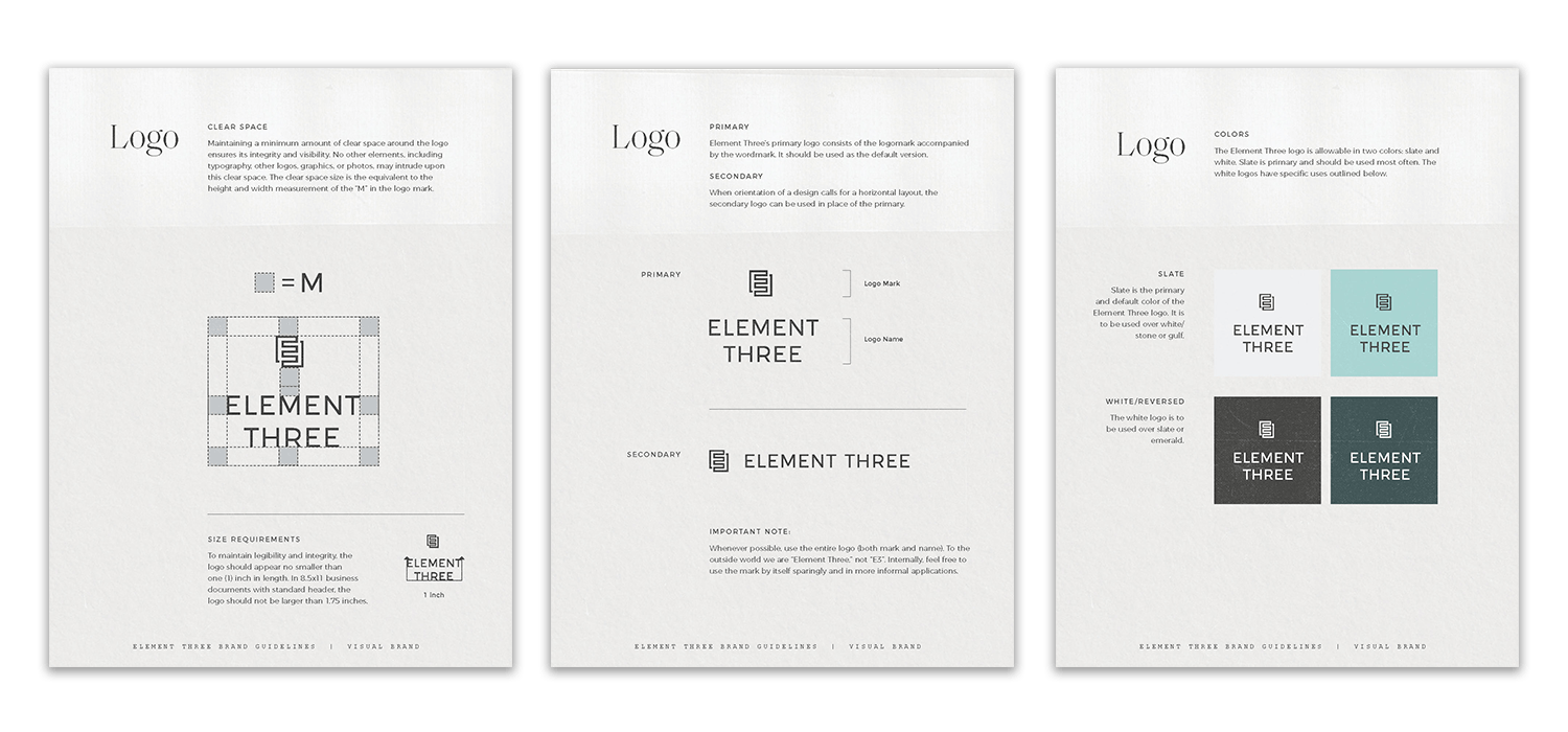 What Do Brand Guidelines Include? Element Three