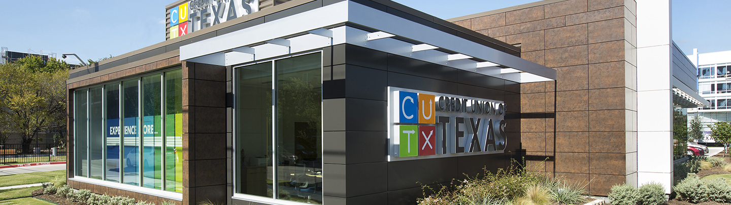 Credit Union of Texas Dallas, TX Exterior Facade Elemex